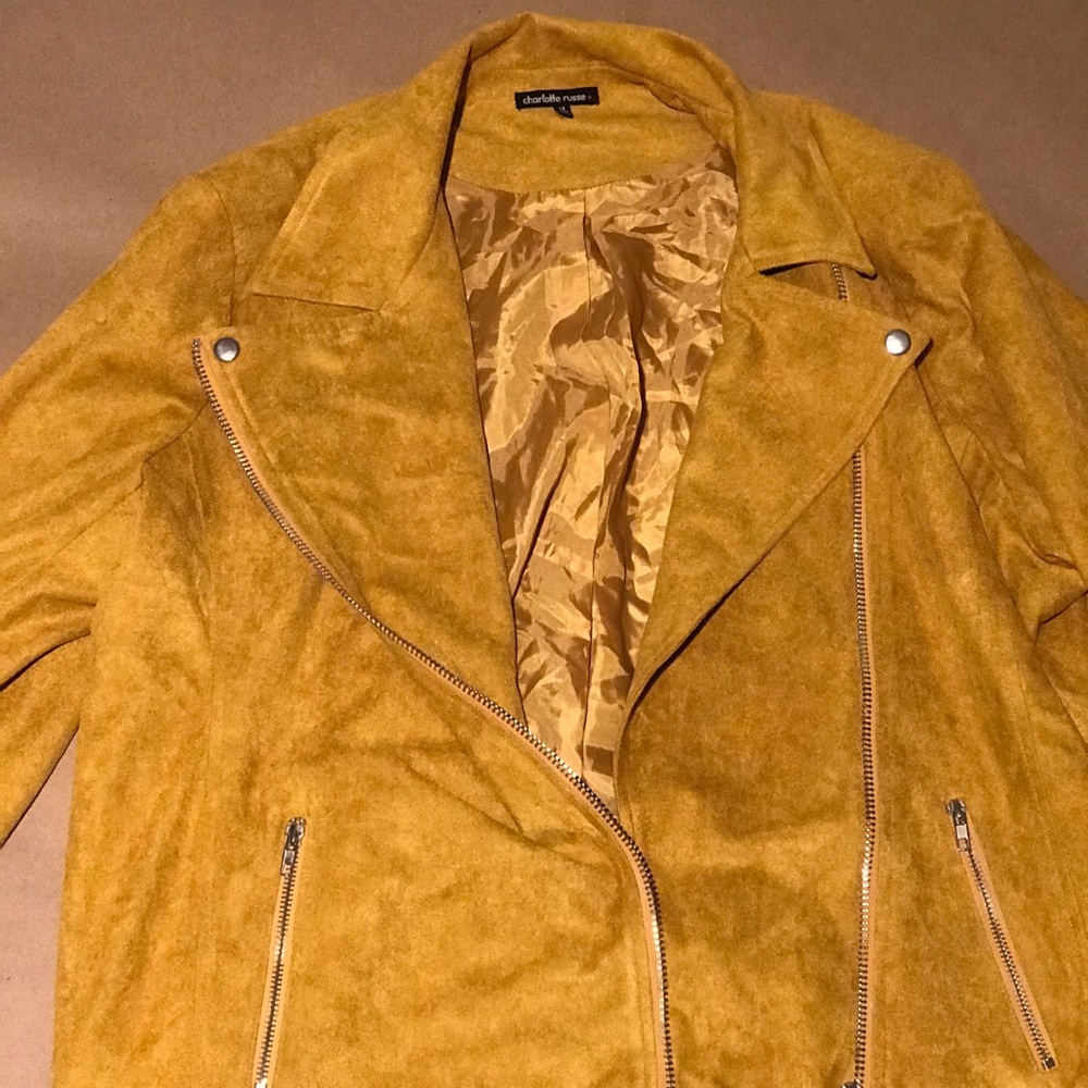 Charlotte Russe | Women’s Mustard Yellow Jacket